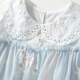 
Fanhuo girls dress summer 2025 new fashionable children's princess skirt little girl baby vest skirt summer blue 80 cm