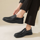Red Dragonfly Linksmonat Lederschuhe 25 Frühlingsweiche Schuhe Business Casual Schuhe Cowhide Herrenschuhe WTA15051 Black 43