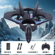 Others: 888 Remote Control Plane, Helicopter Fighter, Foam Drone, Aerial Photography, HD Toy for Children 6 to 12 years old. RC Drone, a stunt aircraft, medium black, package 1, 1 battery, free remote control battery, replace with new one if broken
