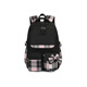 Kara Sheep Golden Leaf God Estudiantes de la escuela primaria Grado 3 a 6 Mujeres de la secundaria de la secundaria Decompresión del acertijo lindo 3291 Bolsa de mochila negra