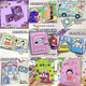 Yingtang 48 Luxury Ensembles complets de jouets Ins Sanrio Girls Diy Toys fait à la main 48 ensembles de livres calmes [pas de matériel]