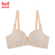 Cat Man (MiiOW) underwear women's bra set with small breasts thin gathering sexy breasts anti-sagging thick steel rings and no marks on the bra. Skin color is pink (medium-thick cup/single piece) 70A