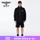 BOY LONDON Black Deacon Chun Men and Women Same Black Trendy Knitted Jacket N12801 Black XS