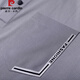 皮尔卡丹（pierre cardin）秋季冰丝无痕t恤男士长袖翻领polo衫凉感有口袋兜中年体恤爸爸装 灰色-7036 M 165