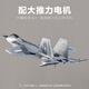 SHENX遥控飞机战斗机J35大型固定翼儿童航模男孩成人玩具耐撞隐形航模 F22-大号四通特技版BM22B无航拍