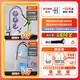 Oullin cocina inducción giratoria Pull-Pull Faucet inteligente Temolina telescópica de lavado para lavado especial para el calor y fría 9903 9903G GRER GRIS INFRARED + PULLE PULL DE INDUCCIÓN FAUCE