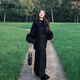 The bold and spicy lady's plus size women's woolen coat autumn and winter new fat mm small fragrance black temperament royal sister high-end suit skirt woolen coat + black skirt suit XL (recommended 120-140Jin Jin equals 0.5 kg)