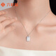 Liuguifu jewelry platinum pendant for men and women pt950 white gold pendant birthday gift necklace about 2.95g