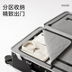 
DTA aluminum frame suitcase for men, strong and durable suitcase for business travel trolley leather box milk tea brown 20 inches