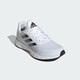 ADIDAS Running Shoes Shoes para hombres 2025 Summer Nuevo shock-absorbing y transpirable zapatos deportivos Mesh liviano zapatos casuales negros JQ9715 White 44 (270 mm)
