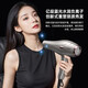 DIKTT Germany bladeless high-speed hair dryer constant temperature hair dryer quick-drying household silent high-power hair dryer baby barber shop hair salon hair dryer Huaqiangbei Supreme Black 3800W-AC AC pure copper large motor-3.0 meters