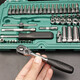 SATA 1/41/4-Zoll-Hülleschlüssel 52-teiliger Ärmelschlüssel Set 09002 Automatische Reparatur Schneller kleiner Ratschenschlüssel 4,5 mm Kurzschläuche-11303