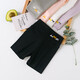 Ye Feifei Girls Pantalons de requin à trois points Pantalons de sécurité des enfants minces de leggings anti-exposition filles noires de taille moyenne + rose 130 [hauteur suggérée 115-125 cm]