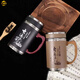 CANPOGAD Yixing authentic purple sand cup with handle purple sand tea cup office cup men's health tea cup for elders gift cup one tea warehouse not recommended