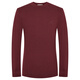 Angel Bird Sweater Men's Autumn New Year's Wear Business Long-Sleeved Round Neck Wool Sweater Pure Wool Versatile Sweater Inner Dark Red 3XL -54(190/108)