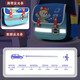 [Hailan Home Manufacturer] Kindergarten school bags for men, women, children, babies, primary school students backpacks for wear-resistant and waterproof peacock blue [fluorescent warning strip + waterproof material]
