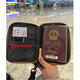 Yumori Idiot Ono Echo Peripheral Passport Ticket Package Integrated Document Storage Canvas Zipper Travel Goods Card Package Ono Passport Package