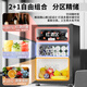 CHIGO Ice Bar Household Small Mini Refrigerator Wine Cabinet Constant Temperature Hotel Red Wine Cabinet Large Capacity Beverage Refrigerator Office Refrigerator Tea Fresh Cabinet Sample Keeping 58L Office Small Refrigerator First-Class Energy Efficiency + 3-Layer Storage Height 55CM
