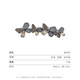 Chimera (CHIMERA) rhinestone hollow butterfly bangs side clip broken hair duckbill clip small hairpin headdress female hairpin female birthday gift