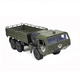 Shantoulin Village large electric remote control vehicle Dongfeng No. 9 transport truck 2.4G six-wheel drive simulated off-road army card children's toy Dongfeng No. 9 six-wheel drive 2 pieces for remote control + screwdriver