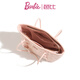 Barbie Tote Bag Women's 2025 NUEVA LIGUD LUXURY Capacidad impresa Capacidad de un solo hombro Regalo de cumpleaños de un solo hombro