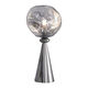 Nachtlampe dekorative leichte Luxusschreibtisch Lampe nordisch moderne einfache Glasdesigner Wohnzimmer Schlafzimmer Modell Zimmerlampe M1049 Rauchgrau -Modellknopfschalter