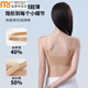 
Modal traceless underwear women's skin color without steel rings gathering upper support side to prevent sagging comfortable clothes transparent bra Invisible skin L [110-135Jin[Jin equals 0.5 kg]]
