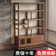 Xingchen Baibang New Chinese Style Duobao Pavilion Bogu Rack Tea Display Display Cabinet Living Room Antique Ornament Storage Rack Partition Shelf Six-Layer Classic 80cm Model Without Drawer Cabinet Door