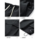 Pájaro carpintero (tucano) traje de trabajo de color caqui pantalones recortados para hombres en verano seda de seda delgada versátiles versátiles versátiles deportes casuales