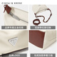 Cinvai/Krose Offizielle Website Kleine C/K -Kissenbeutel Frauen 2025 Frauentasche große Kapazität Crossbody Body Casual Umhängetasche Achselhöhlen -Achselhöhlen -Achselhöhle aus Weiß - CK Damensasche sendet die Herz der Freundin der Freundin.
