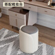 Material de Xiaojiang Ligera Lugar de lujo Taburete Nordic Simple Girls Beding Tabures de Internet Celebrador Mabeador Hermoso taburete White + Gray