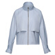 Descente Womensstudio Serie Stand Collar Textur gewebte Top Jacke Frauen Stil WT-White L.