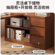 Yimuju solid wood corner desk bookcase bookshelf integrated study desk computer desk writing desk desk desk walnut color 160*100*195cm right bookshelf