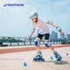 Decathlon children's adjustable safety and comfort roller skates space travel style 4663370