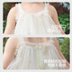 Fragen Sie Junior -Kinderrock 25 Sommer Neue Kinder ärmellose Slings Mädchen Kleid Mesh Prinzessin Kleid geschwollene Rock