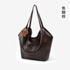 LAFESTINE TOP LAYER COWDE COBLE SAG TOTE SAL NOUVEAU SAGLE SUR ARRAL DE COUPATRE SUMBRE POUR FEMMES 2025 Caramel Brown