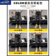 Fence men's ripped jeans summer trendy brand slim feet 2025 new summer thin black boys casual pants 6636 black 32