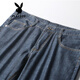 Playboy (Playboy) Corte cola de hilo Single Nuevo estilo Summer Men's Business Business Casual Loose Men's Jeans Trendy Black-723 29