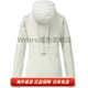 Salomon Brand Logo Kapuze Zipper Langarmjacke für Frauen Weiß weiß XS