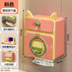 RSRDDY bathroom tissue box wall-mounted paper box dopamine sense simple household roll paper napkin storage box grapefruit powder
