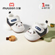 Shepherd boy baby shoes spring and autumn girls original cartoon soft cuddle shoes newborn soft bottom step shoes for men Panda Blue 17