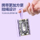 Pinwuyou transparent selbst ausgestattete Kabel-Power Bank 20000 MAH Mobiltelefon Schnelles Ladezustand Mobiles Stromversorgung kleiner Geschenkgestaltung Logo White 694 Selbstausstattung Kabel 10000.0mah