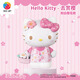 Hellokitty Dreidimensionale Puzzle-Version Hochwertig zusammengebaute Spielzeug für Mädchen, Hauptbildmodell F1047 (Retro futuristisch)