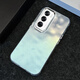 可不可 适用opporeno13手机壳reno12新款水波纹保护套reno11/10大孔镜头reno9/8/6创意个性纯色晕染防摔 水波纹-【蓝色晕染A846】+手机膜 Reno5/Reno5K