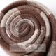 JIUJI cashmere scarf for men, thickened and warm in winter, 2025 new high-end knitted scarf as a gift for boyfriend, brown