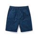 
Yager [high-string pure cotton] 2025 summer new casual sports shorts men's straight loose beach five-point pants Navy blue-D9215 3XL