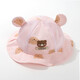 Children's sun hat boys and girls summer baby sun hat spring and autumn fisherman hat breathable sun hat beige