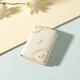 Drawing Ji (HUAJI) cute little bear wallet women's new fashion card bag folding small wallet women's small and fresh student wallet white