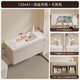 
Newnais narrow edge 41cm bathroom cabinet ceramic integrated basin wash basin household bathroom wash basin cabinet combination bathroom cabinet 12041 khaki hanging cabinet (free full set of faucet accessories)