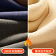 Woodpecker Seamless Thermal Vest Men's 7A Antibacterial Plus Velvet Thickened Bottoming Shirt Underwear Autumn and Winter Large Size German Velvet Waistcoat Black Gray + Navy Blue 2 Pack 2XL Recommendation (130-170Jin Jin equals 0.5kg)